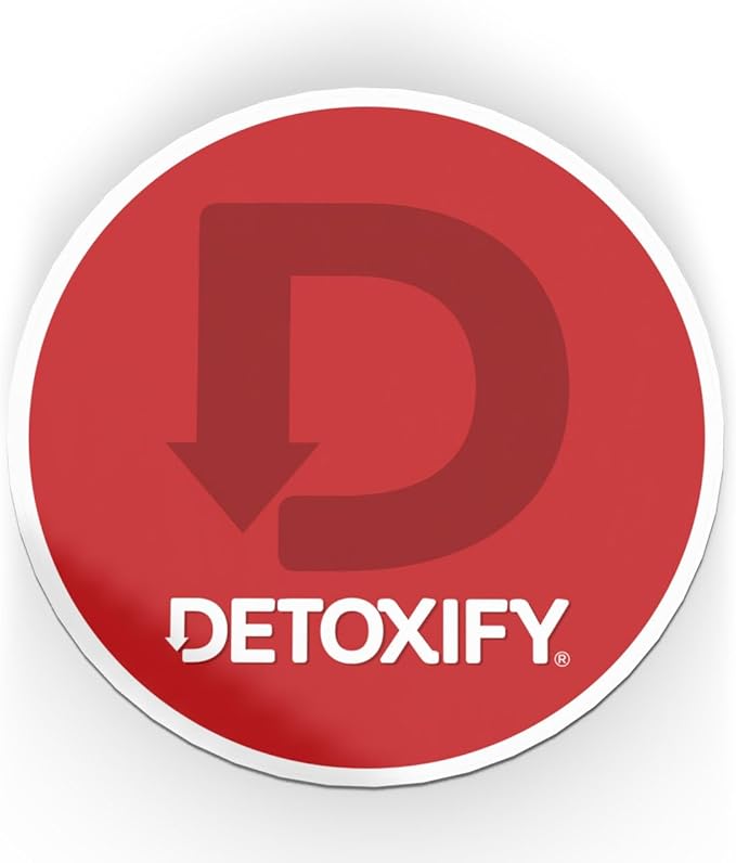 Detoxify – Ever Clean Cleansing Program – Honey Tea – 5 x 4 oz Bottles – 5-Day Solution – Green Tea, Vitamins & Minerals – Plus Sticker and Bag