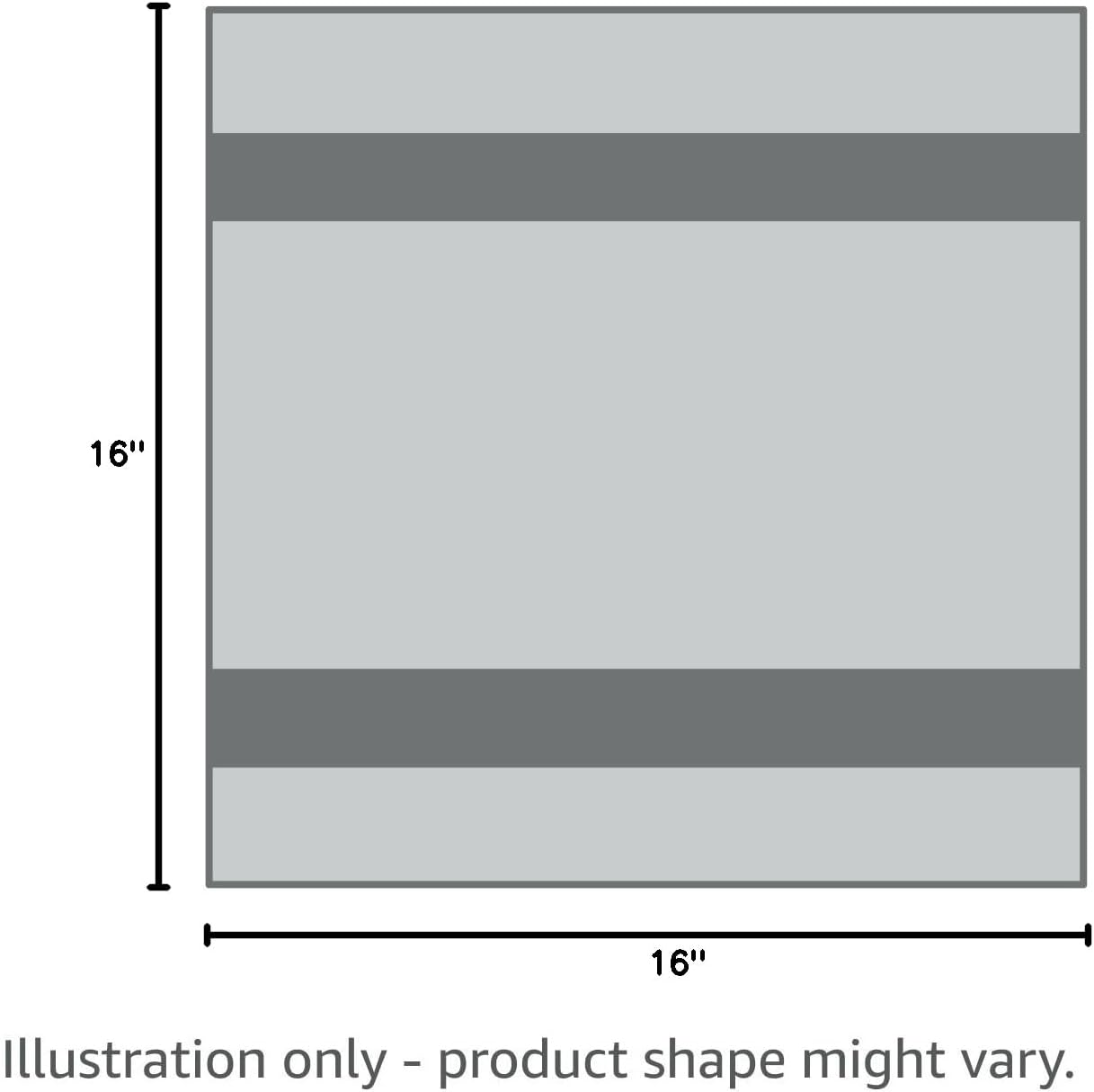 Superio Cotton Terry Washcloths Grey Towels 100% Cotton Cleaning Cloth 16" Rags Wash Clothes for Body and Face, Spa Towels, Multi Purpose (6, 16"x16")