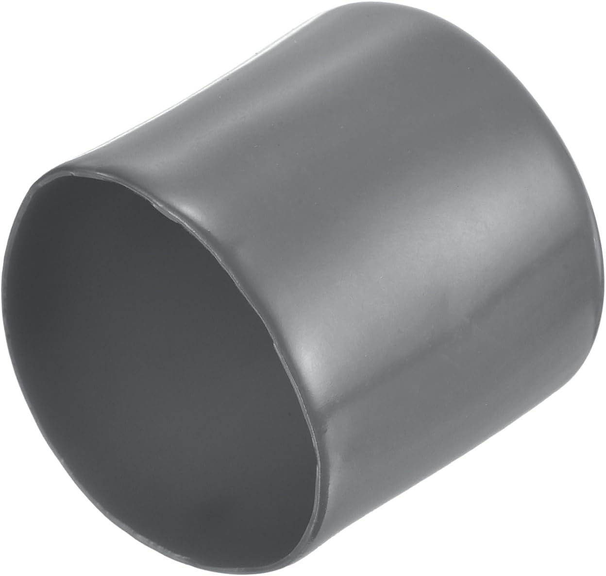 uxcell 20pcs Rubber End Caps 42mm ID Vinyl Round Tube Bolt Cap Cover Thread Protectors Dark Grey