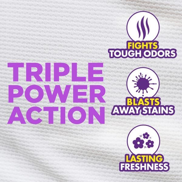 Arm & Hammer Plus OxiClean Odor Blasters Fresh Burst, 160 Loads Liquid Laundry Detergent, 208 Fl oz