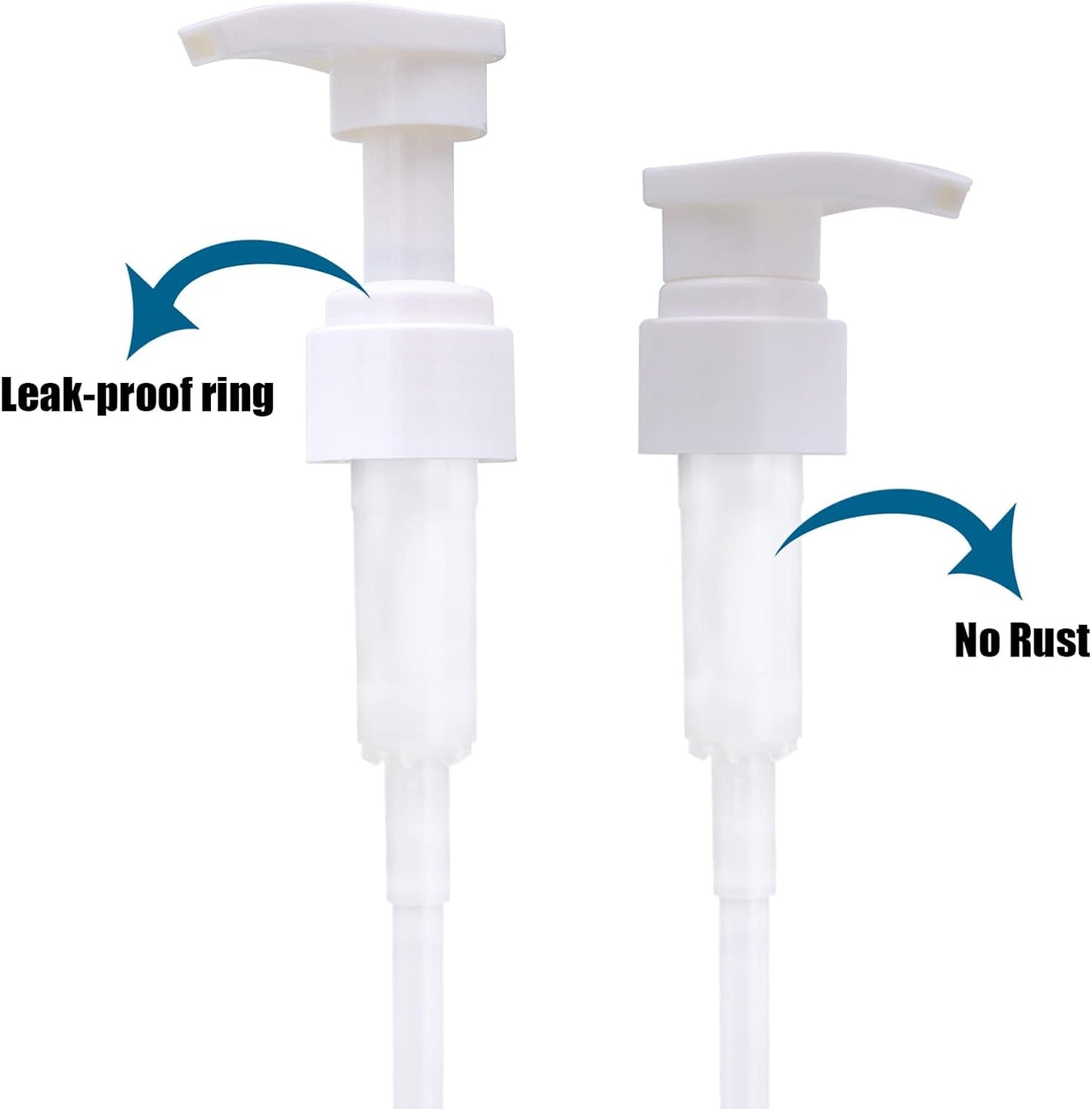 Cosywell Pump Bottle Dispenser Plastic Pump Bottles Refillable Bottles Wide Mouth Jar Style Empty Pump Bottles Bathroom Shower Containers for Lotion Shampoo Conditioner (White, 3X 1000ml)