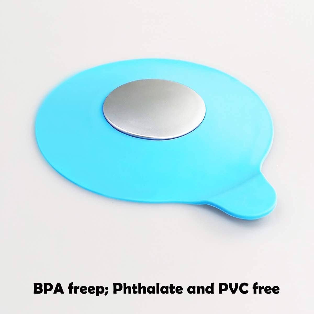 2PCS Silicome Tub Stopper, Bathtub Stopper, Tub Drain Stopper, Tub Plug, Bathtub Drain Cover, Bathtub Drain Plug, Bathroom Sink Stopper, Sink Drain Cover, Sink Plug