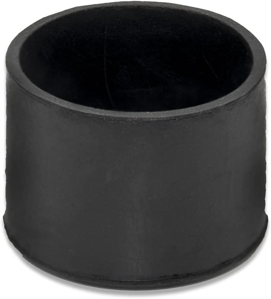 Flyshop 4 Pieces 45mm Rubber Chair Leg Caps Round, Protective Caps for Chair Legs, Floor Protectors, [Non-Slip & Noise Reduction], Durable Chair Socks, Black Furniture Feet Gliders