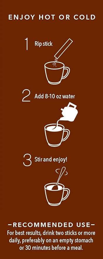 Mushroom Coffee by Javita, Immune & Defend Blend of Chaga, Lion's Mane and Dark Roast Coffee for Morning Boost, Antioxidant Support; Keto-friendly, 3 boxes of 24 (3.5g) Sticks, 72 ct