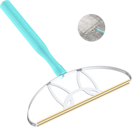 220mm-Blade-LINTPLUS Pet Hair Remover Max for Large Areas x2 Bigger Than Pro(Dog Hair Remover) - Deep Cleaner Pro Cat Hair Remover Multi Fabric Pet Hair Removal Tool&Carpet Rake
