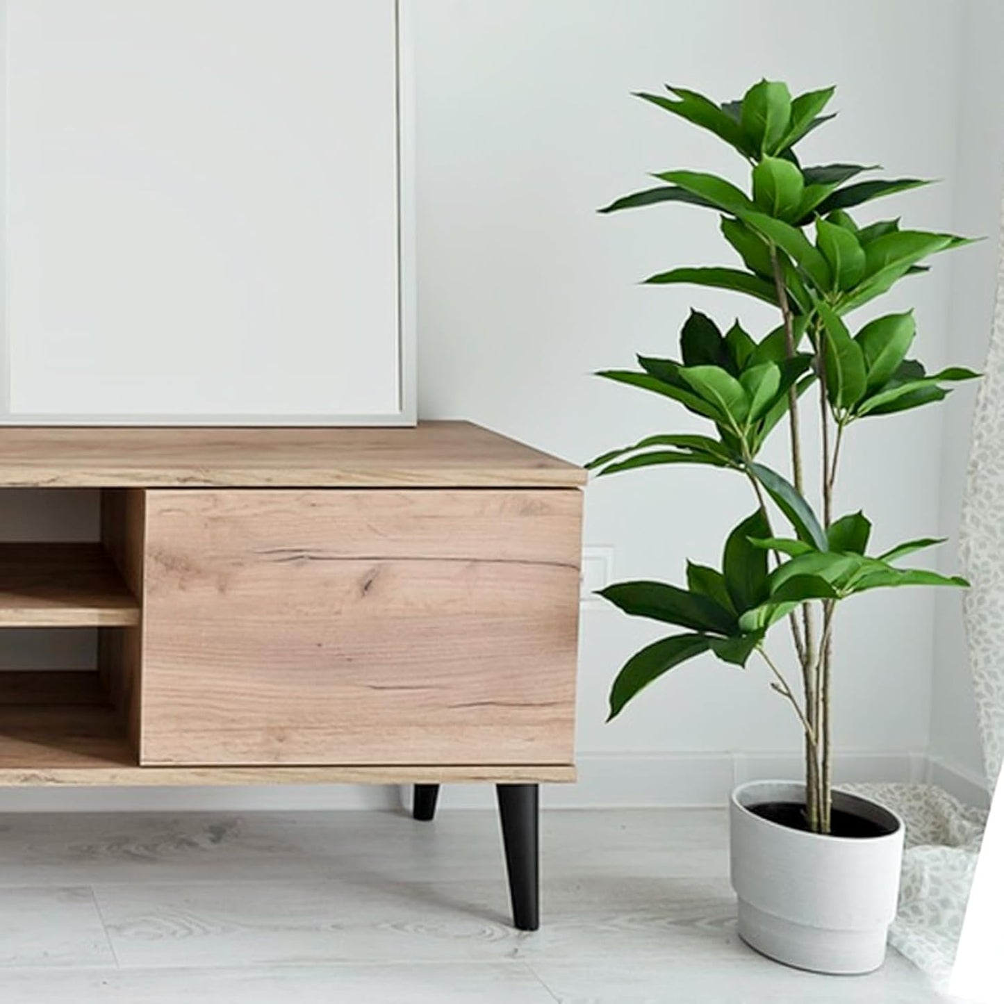 4PCS 4 Inch Matte Black Tapered Angled Legs for Furniture, Metal Mid Century Mordern Feet, Heavy Duty Slanted Stand Legs Kit for Couch, Coffee Table, Desk, Dresser, Sofa, Chair