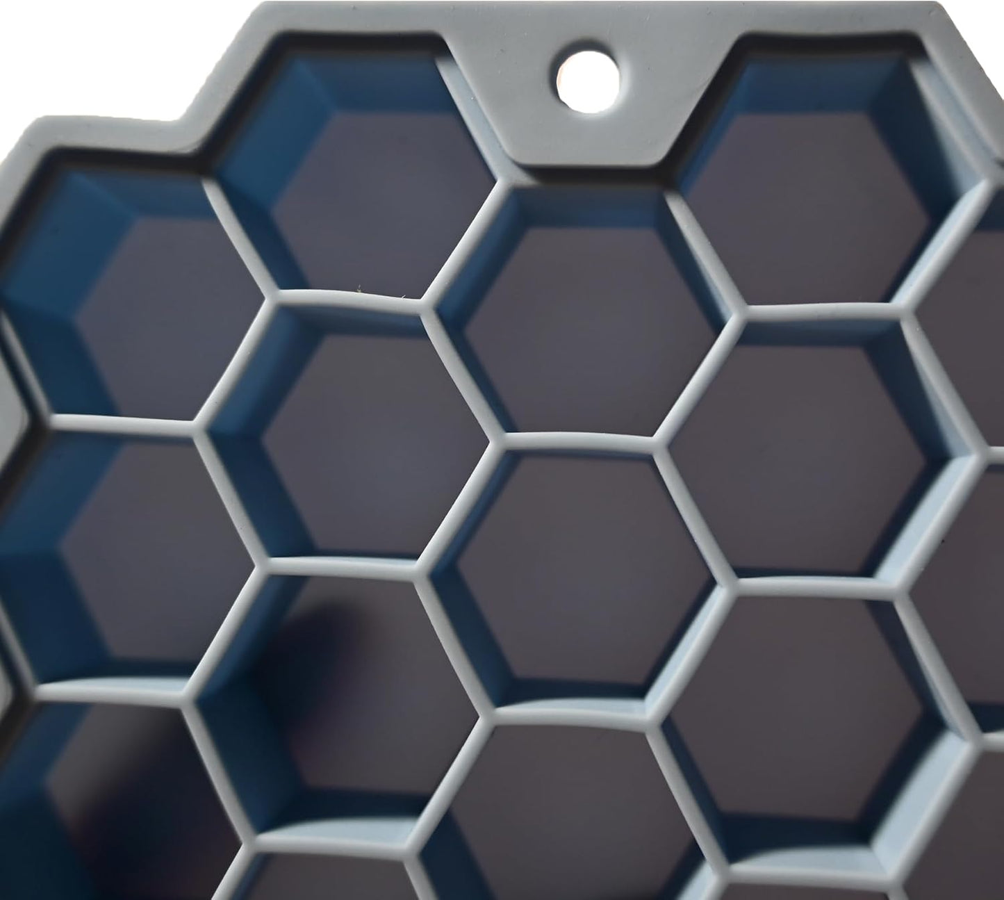 2 Pack Ice Cube Tray,Silicone Ice Trays for Whiskey,Cocktail,Coffee,Freezer,Chilled Drinks(Pink and Blue)