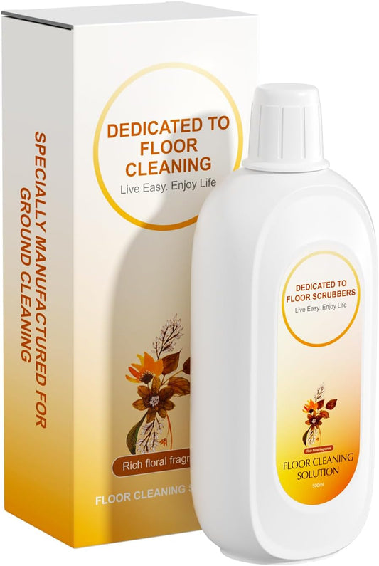 Floor Cleaning Solution Compatible With Tineco , Deep Cleans for Multiple Hard Floors, Suitable With All Robot Vacuums with Mopping and Cordless Wet/Dry Vacuum Mop Cleaner (Floral Fragrance 1 Bottle)