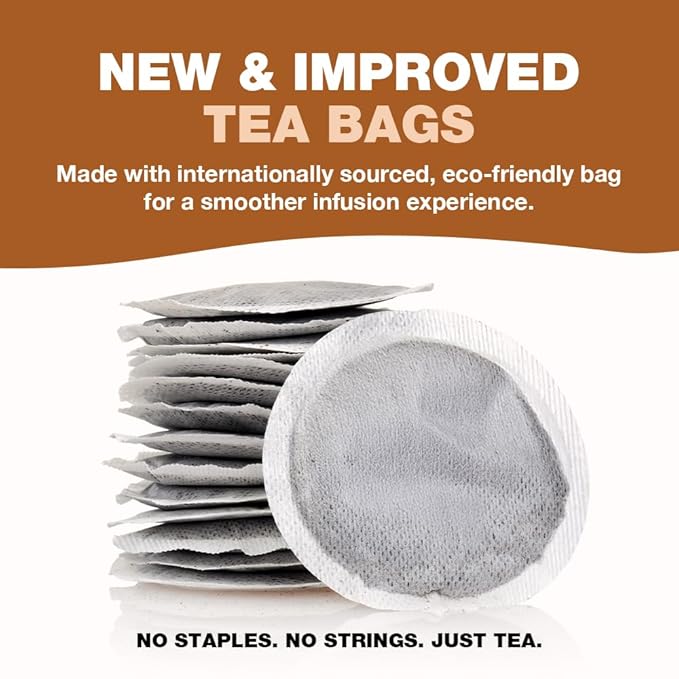 HANDPICK, Valerian Root Tea Bags (Valeriana) 50 Count | Non-GMO, Caffeine Free, Real Ingredients | Earthy/Woody Herbal Tea Bags | Round Eco-conscious Teabags