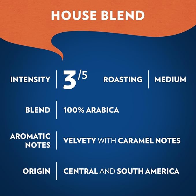 Lavazza House Blend Perfetto Ground Coffee 6 Bags of 20oz, Medium Roast, Full-bodied, Intensity 3/5, 100% Arabica, Ideal for Drip Brewers, (Pack of 6) - Package May Vary