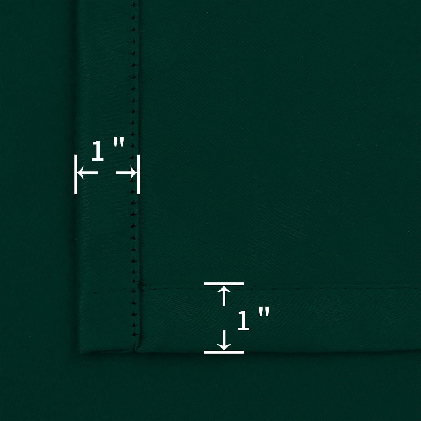 BGment Blackout Curtains 90 Inch Length 2 Panels for Living Room - Dark Green Thermal Insulated Room Darkening Drapes with Rod Pocket Christmas Decor for Bedroom, 52 x 90 Inch