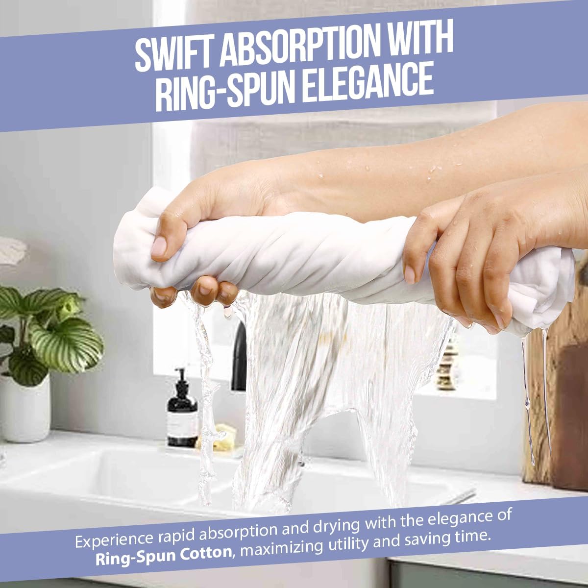 Flour Sack Towels | Tea Towel for Crafts| Kitchen Dish Cotton Blank Towel for Embroidery|Baking Bread Proofing Linen Cover| Thick Absorbent Quick Dry| 12 Pack 28"x28" White