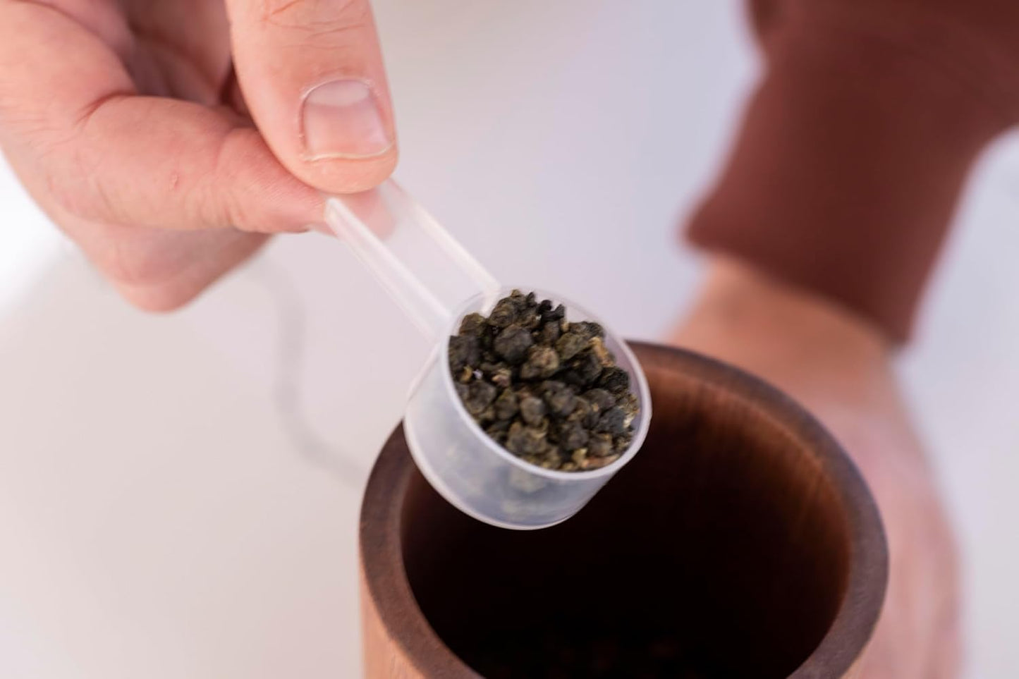 20 Pack Tablespoon Measuring Spoon Set with Short Handle Coffee Scoop - 1 Tablespoon (15 ML) Clear Plastic Scoops for Coffee, Loose Tea, Protein, Spices, Powders, and Other Dry Goods