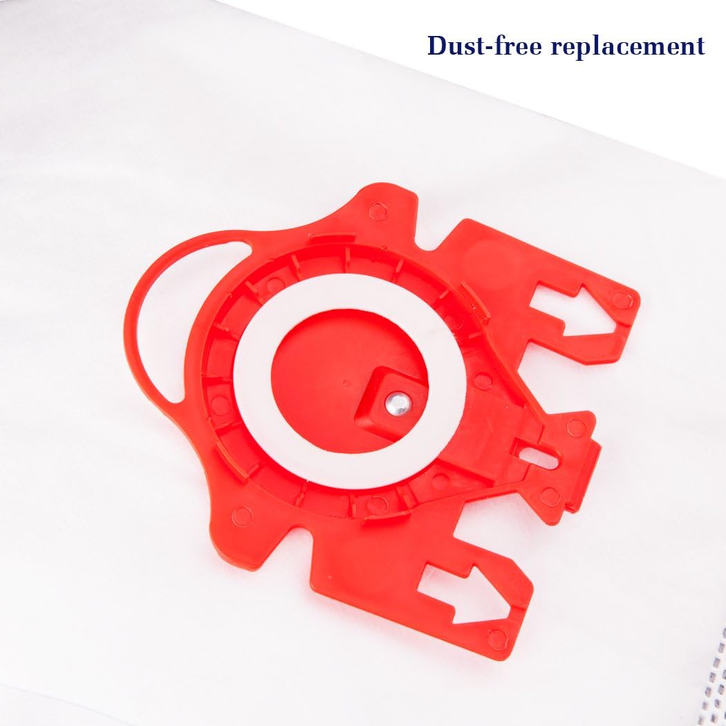 20 Pack 3D Airclean Bags Replacement for Miele FJM Vacuum Compact C1 Compact C2 Complete C1 S241, S290, S300i, S500, S700, S4, S6 Series,5 Motor Protection Filters 5 Air Clean Filters