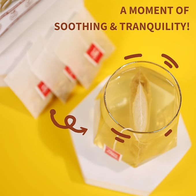 TEARELAE - Ashwagandha Tea Bags - 2.5g x 40 Count - Sourced From India - Premium Natural Cut & Sifted Pure Indian Ginseng Root - Non-GMO - Caffeine-free - Rich in Antioxidants & Boost energy