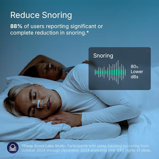 Intake Breathing Nasal Strip Starter Kit (15 Count, Black) - Boost Oxygen Intake, Reduce Snoring, Improve Sleep Quality - Sweat Resistant, Skin Safe Nasal Strips - Extra Strength Snoring Solution
