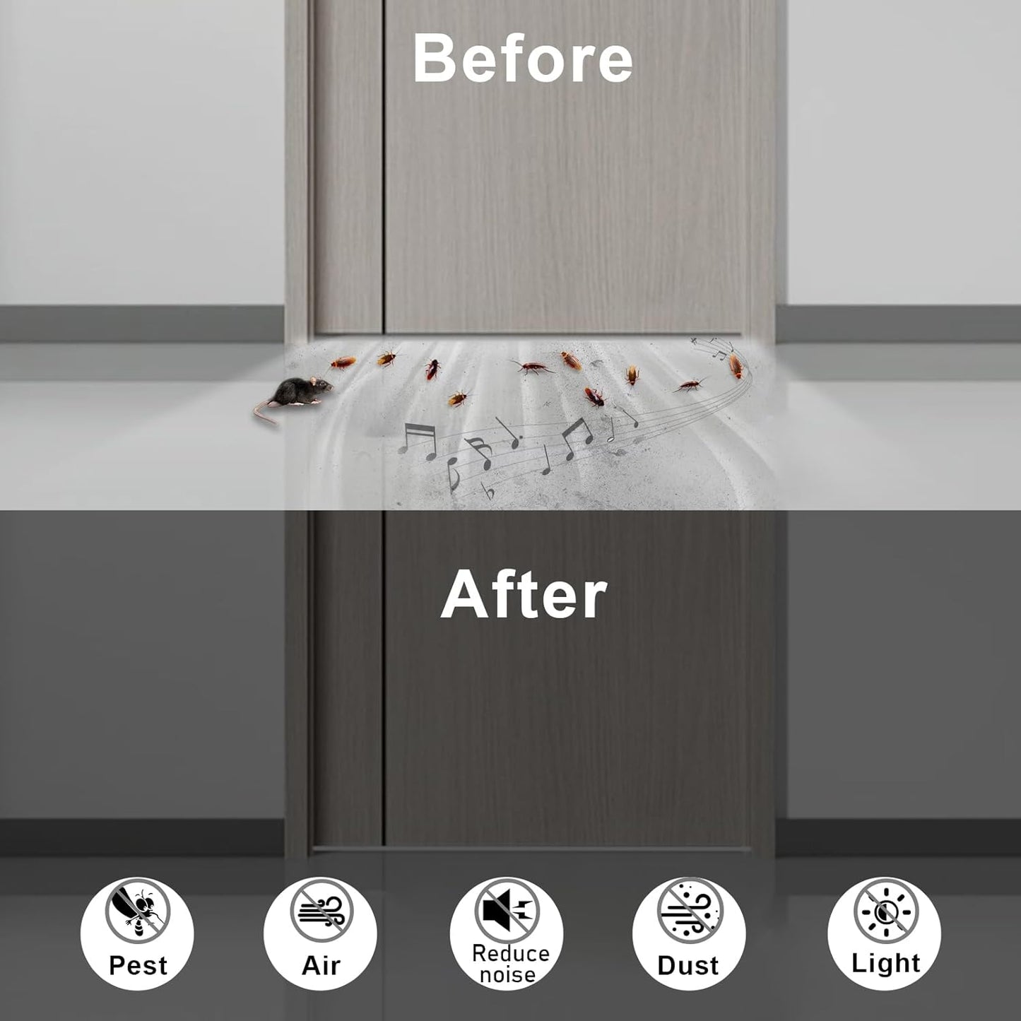 White Weather Stripping, Strong Self Adhesive Weather Stripping Door Seal for Doors and Windows,Closed Cell Weatherstrip, SoundProof Weatherproof Foam Tape (3/4 in x 5/16 in x 13Ft)