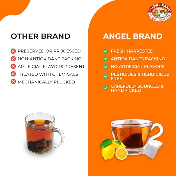 Angel Brand Green Tea 25 – Green Tea for Energy and Refreshment Rich in Nutrients with Wide Range of Health Benefits