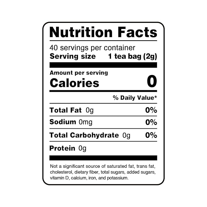 FullChea - Licorice Root Tea Bag, 40 Teabags, 2g/bag - Premium Licorice Root - Non-GMO - Naturally Caffeine-free Herbal Tea - Aid in Digestion & Promote Respiratory Health