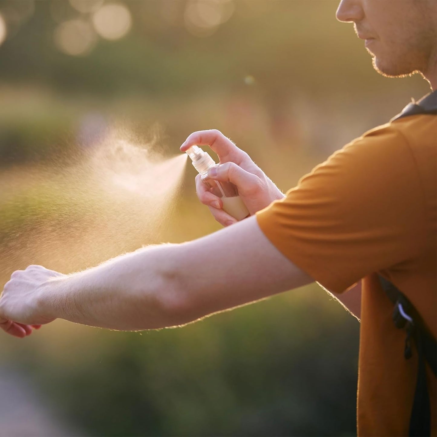 uxcell 20Pack Spray Bottles, 2 Oz/60ML Reusable Clear Empty Mist Plastic Mini Travel Bottle Set,Small Refillable Liquid Containers for Household Use, Essential Oil, Cleaning (Green Black)