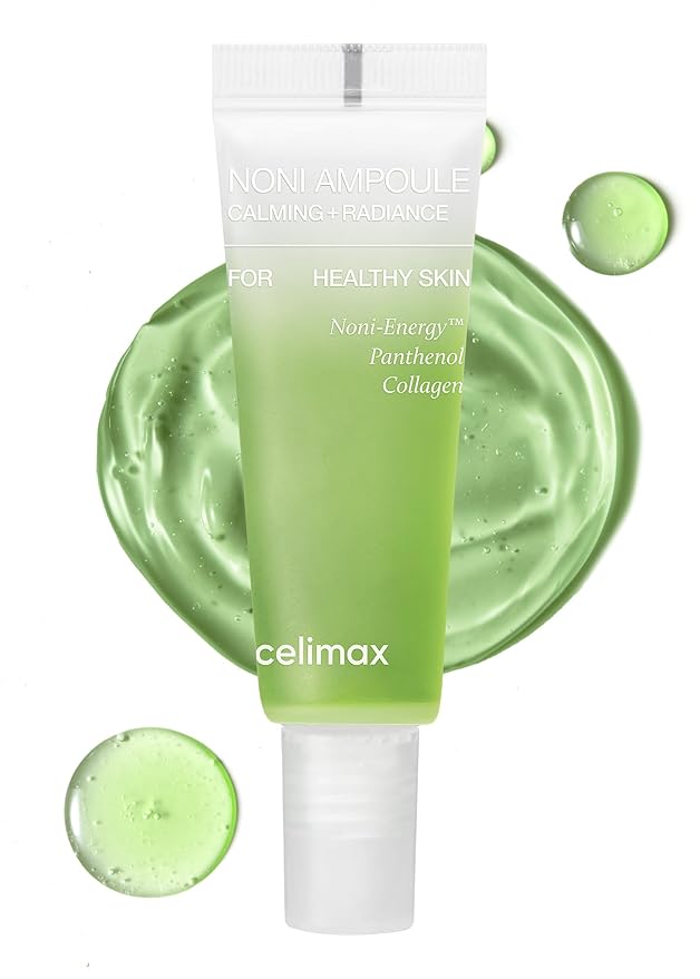 celimax Noni Energy Ampoule 10ml, Travel Size | with Noni Extract, Hydrating, Moisturizing & Soothing Serum for Wrinkles & Fine Lines, Mild Ampoule For Face