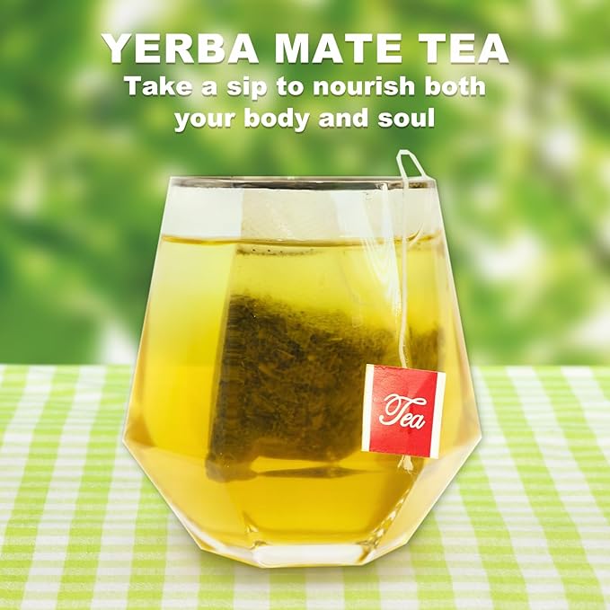 TEARELAE - Yerba Mate Tea - 3g x 50 Count - 100% Pure Unsmoked Yerba Mate Tea Bag - Country of Origin Argentina - Rich In Nutrients & Boost Energy