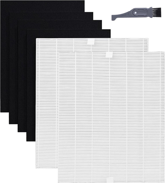 I clean Replacement Air Filter for Coway Airmega AP-1512HH and Airmega 200M Air Purifi-er, 2 Premium HEPA Filter and 4 Carbon Pre-Filters, Compared to Part # 3304899