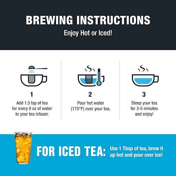 Tiesta Tea Pomegranatopia – Premium Loose Leaf Mixed-Berry Pomegranate White Tea | Low-Caffeine Blend | Hot & Iced | 8oz Resealable Pouch | Brews Up to 200 Cups