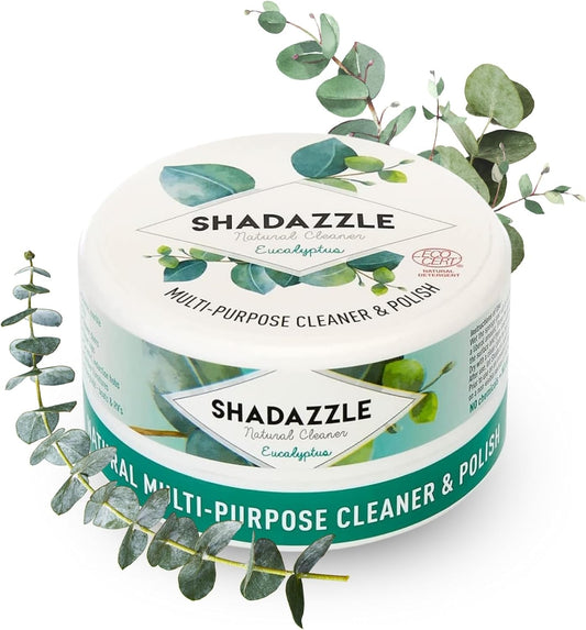 Shadazzle Natural All Purpose Cleaner and Polish – Eco friendly Multi-purpose Cleaning Product (1 Pack, Eucalyptus)
