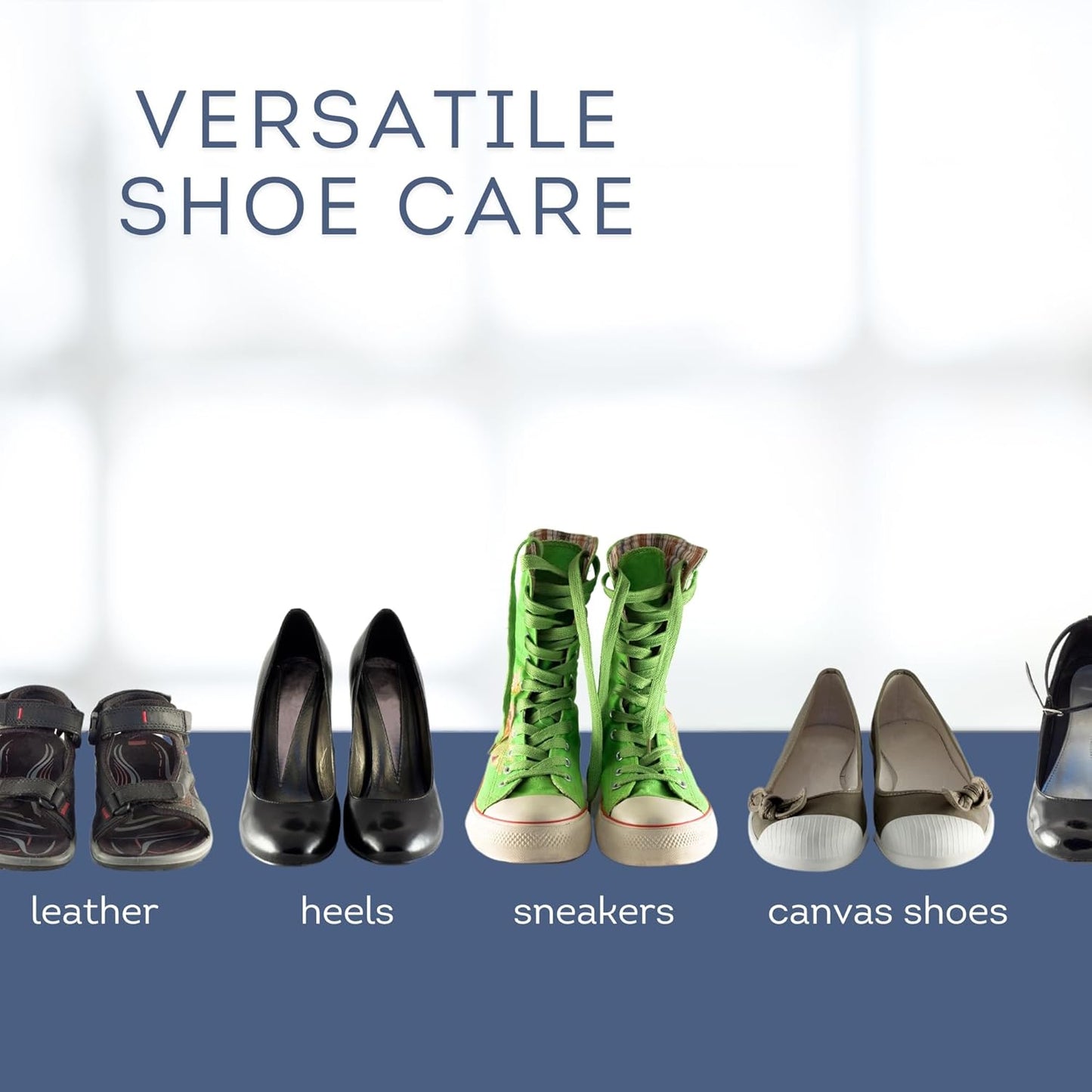 Swanky Shoe Cleaner Wipes - Leather and Sneaker Cleaner, Removes Dirt, Grime and Stains, Quick & Easy Shoe Sole and Boot Cleaning Wipes, Essential Shoe Cleaning Supplies - Canister, 400 Count