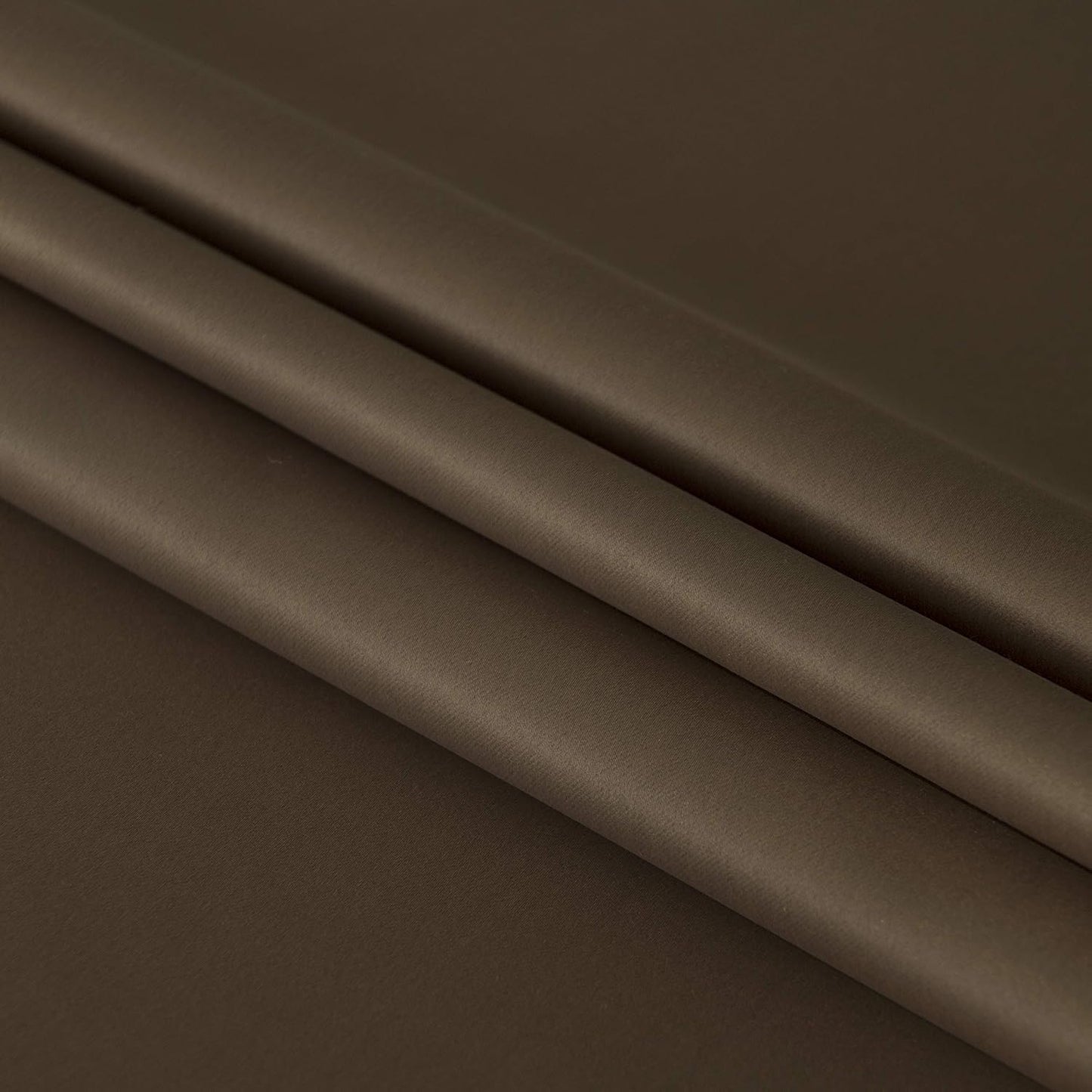 DWCN French Door Curtains – Rod Pocket Thermal Blackout Curtain for Window/Patio Doors/Doorways/Classroom/Kitchen for Privacy, 36W by 80L Inches, 1 Panel with Tieback, Brown