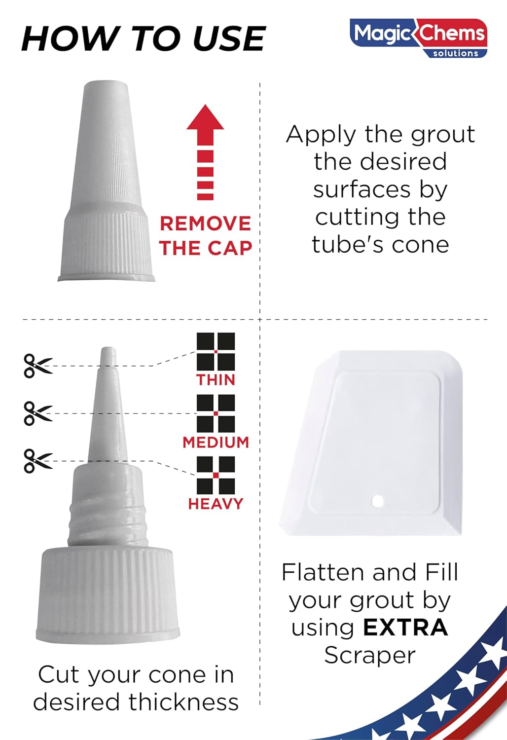 Tile Grout Repair, Cream 8.8 oz/250gr. Fast Drying Grout Repair Kit, Grout Filler Tube Repair Kit, Tile Grout Paint, Grout Sealer Restore and Renew Bathroom Floor, Tile Gaps, Joints, Lines