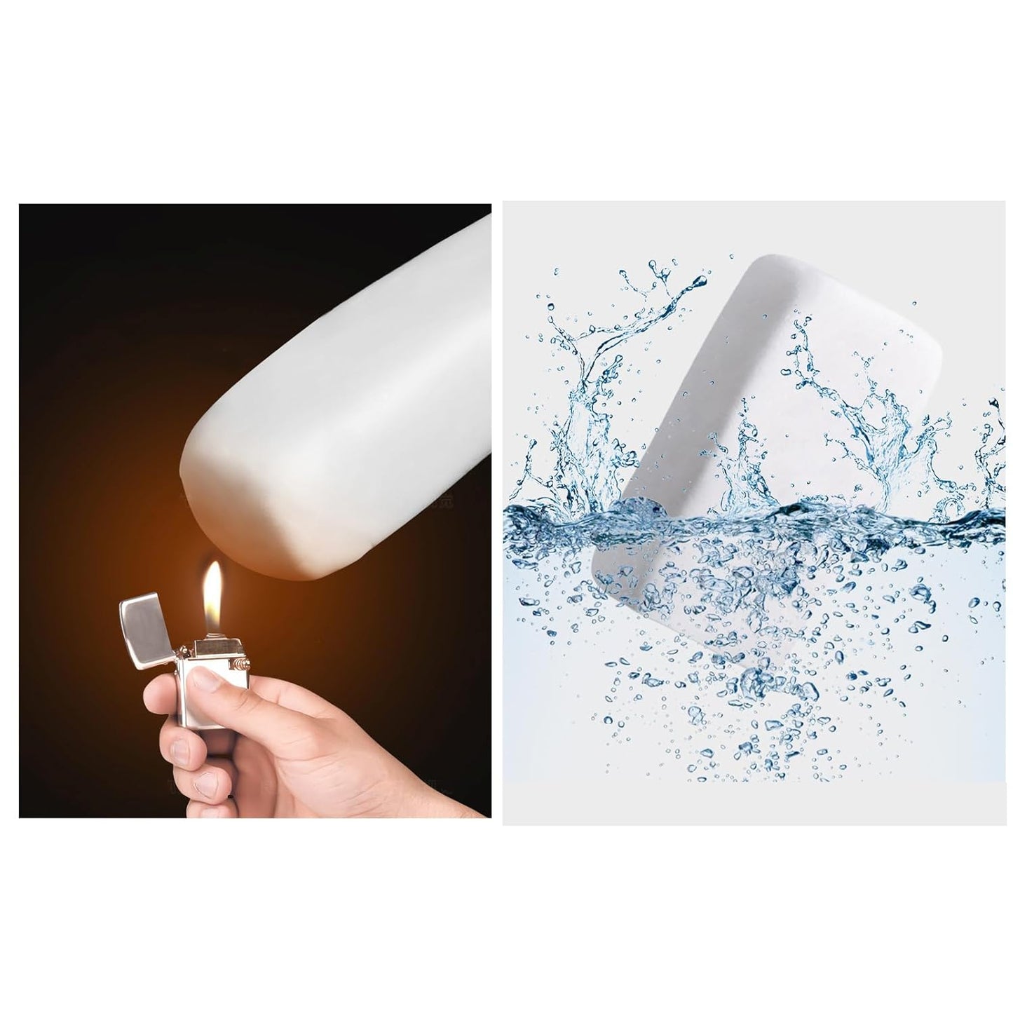 Pack of 20 White Seal Putty Waterproof Duct Seal Repair Sealing Clay, Quick Mending Mud for Drain Connection, Wall Hole, Air Conditioning Hole