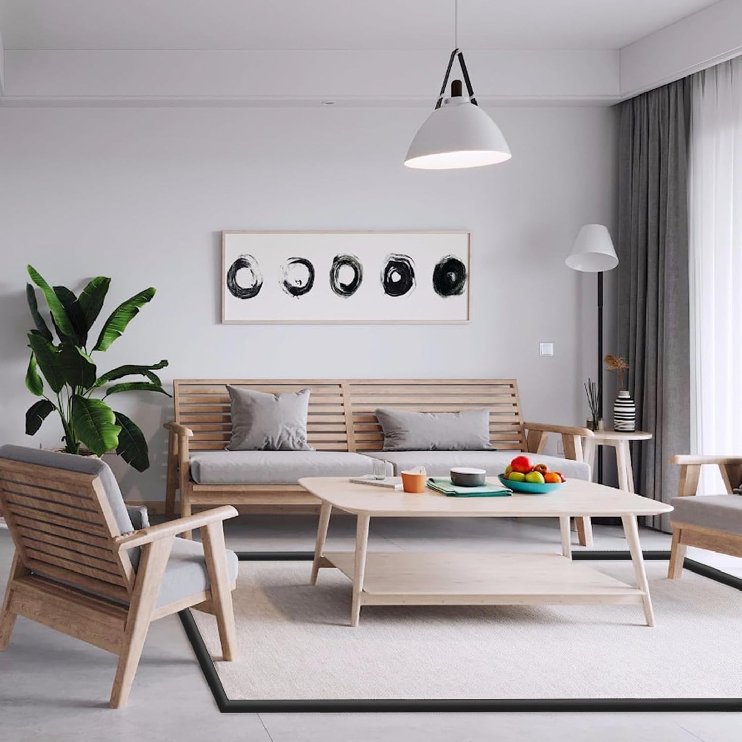 Self Adhesive Carpet Transition Strip with Edge Trim, Designed for Seamless Transitions from Carpet to Tile or Vinyl Floors, Perfect for Doorways.(Gray,7ft)