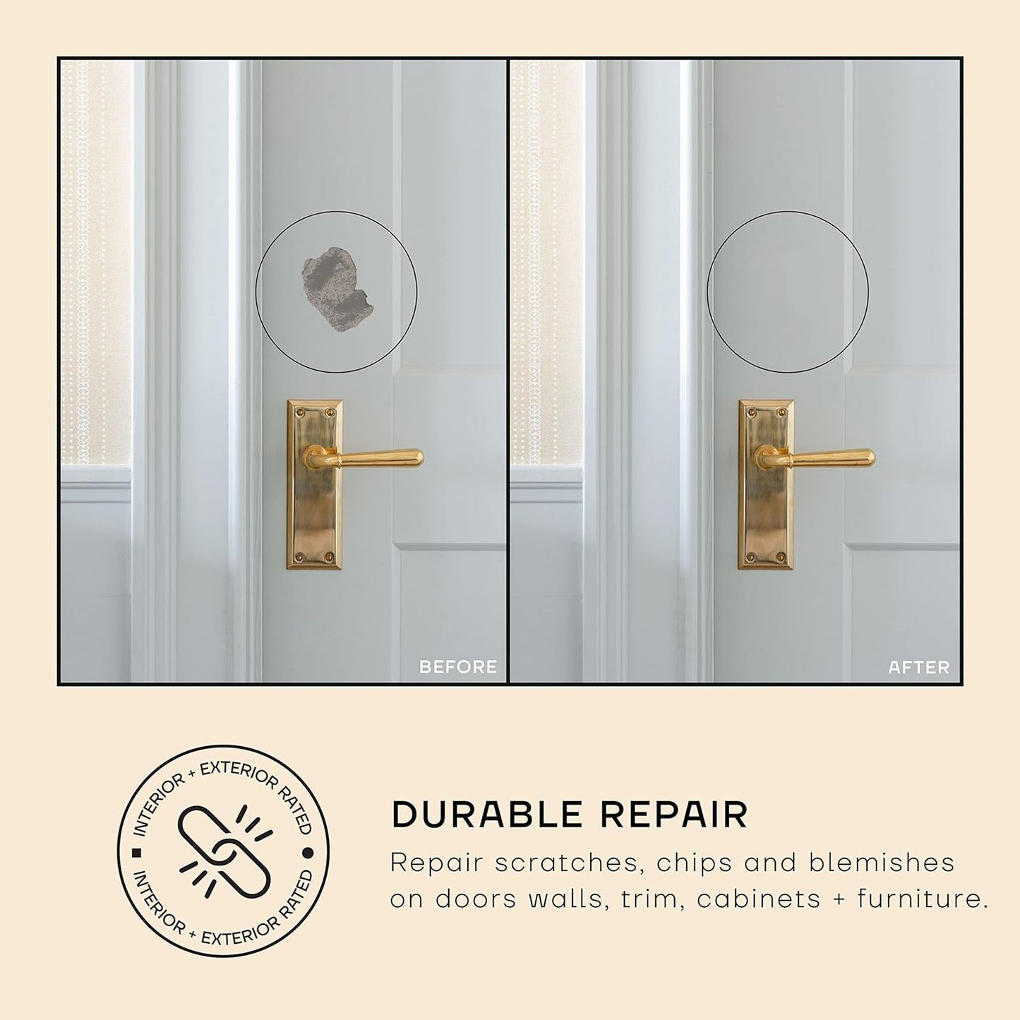 soto Original Multi-Surface Paint Touch Up, Matte Finish, 1.5 Ounces (No. 04 White Haze)