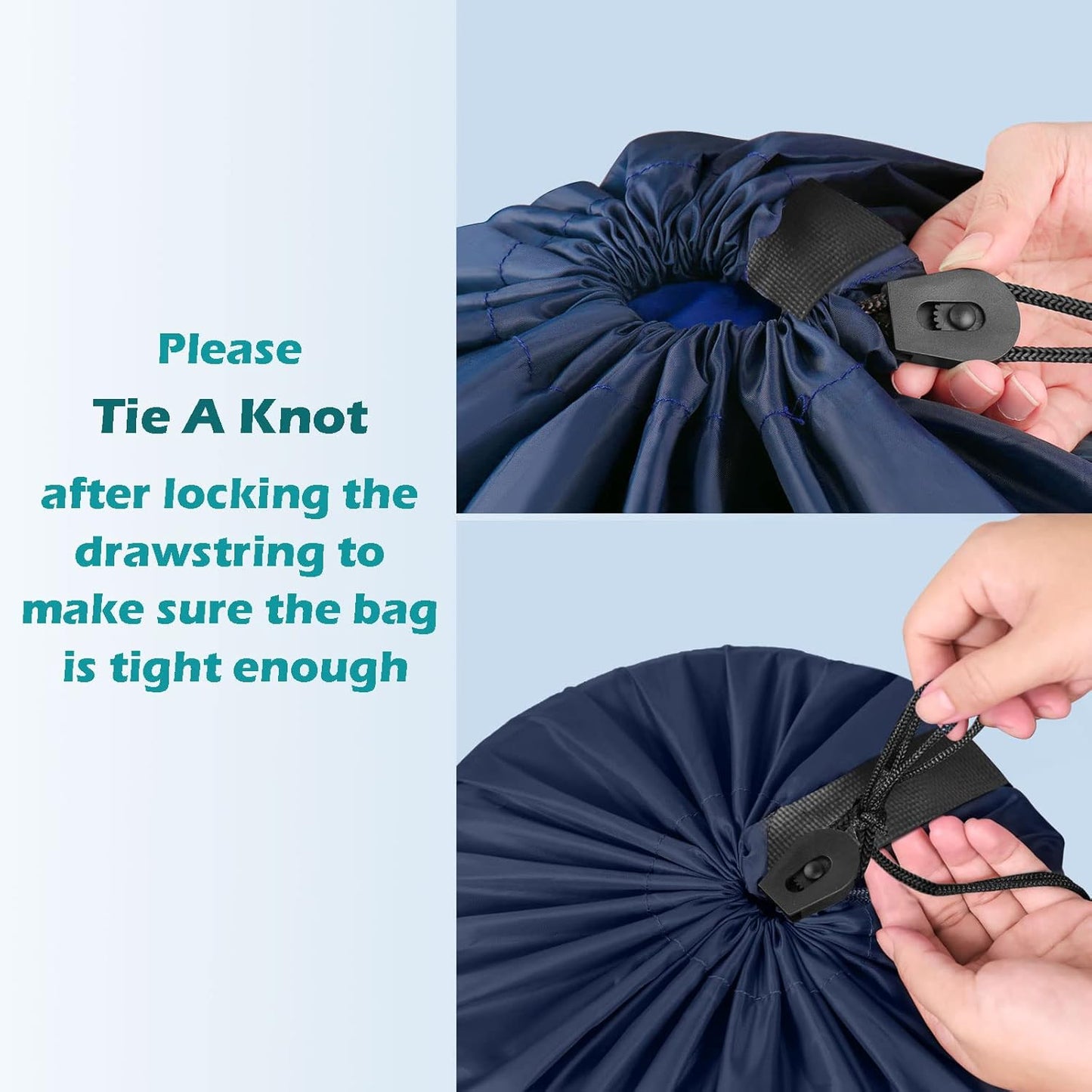 Heavy Duty Laundry Bag 2 Pack XL Nylon Laundry Bags with Straps, Washable Large Dirty Clothes Organizer with Drawstring Closure, Travel Washing Bag Fit a Laundry Hamper or Basket