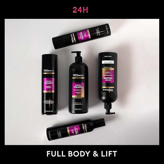 TRESemmé Plumping Mousse Total Volume for 24H Lift and Body with Pro Lock Technology 10.5 oz (Pack of 2)