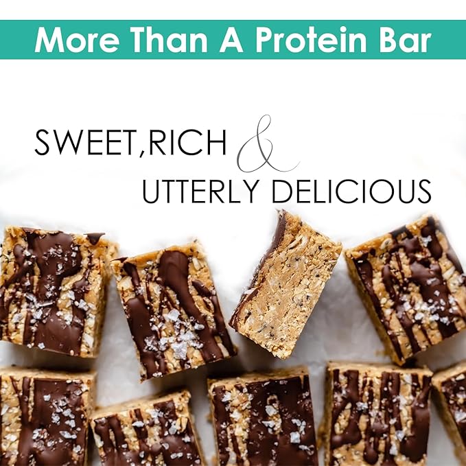 ProtiWise – Caramel Nut High Protein 15g Bar | 7/Box | Weight Loss, Diet, Keto Friendly, Meal Replacement | Gluten Free, Low Fat, Low Sugar
