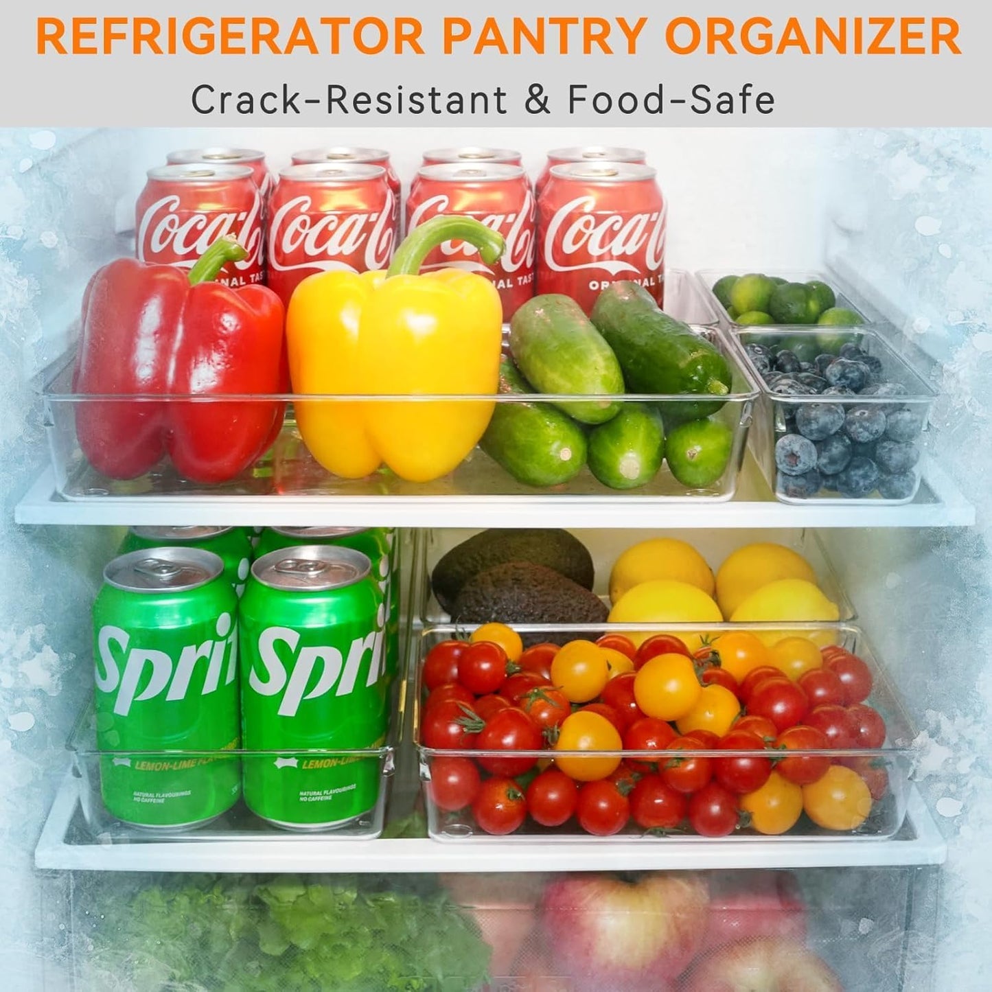 21-Pack Clear Plastic Drawer Organizer Trays – BPA-Free Storage Bins for Kitchen Utensils, Makeup, Jewelry, Office Desk, Bathroom & School Supplies – Multi-Use Home Organization Solution