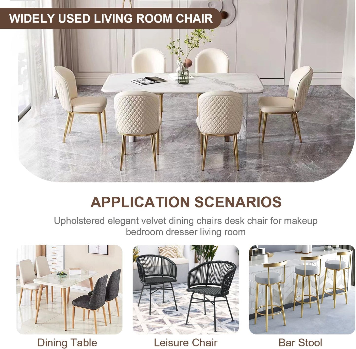 20 Pcs Chair Leg Floor Protectors for Hardwood Floors, Clear Rubber Furniture Sliders with Felt, Silicone Furniture Leg Caps Covers (Fit Square Diameter:1.06" to 1.44")