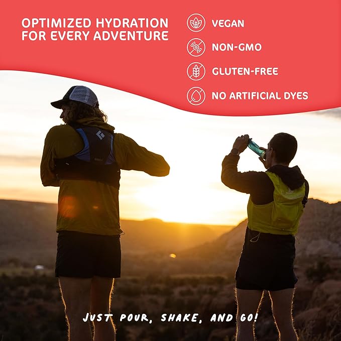 Tailwind Nutrition Rapid Hydration, Electrolyte & Hydration Powder, Vitamin C & Sea Salt Exercise Workout Mix, Lemon Lime, Pack of 12 Sticks