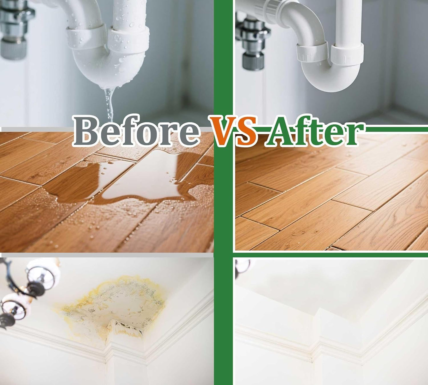 Waterproof Sealant 35oz, Transparent Waterproof Coating for Roof, Floor, Bathroom, Wall, Window, Concrete, Invisible Water Proof Agent for Repairing Leaks, Indoor & Outdoor Waterproofing Adhesive