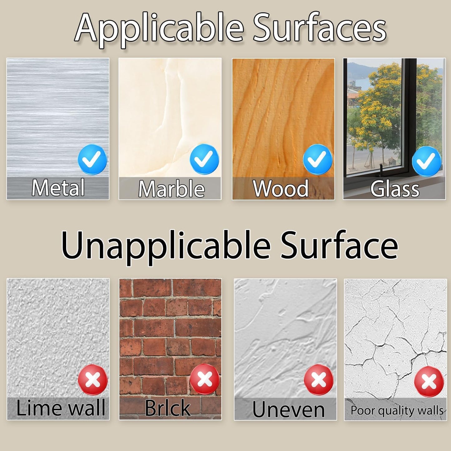 Window Insulation for Winter Weather Sealing Tape 2 Inch x 50 Yards Weather Stripping Residue Free Draft Isolation Sealing Film Tape for Shower Glass Gaps and Doors Windows Gray