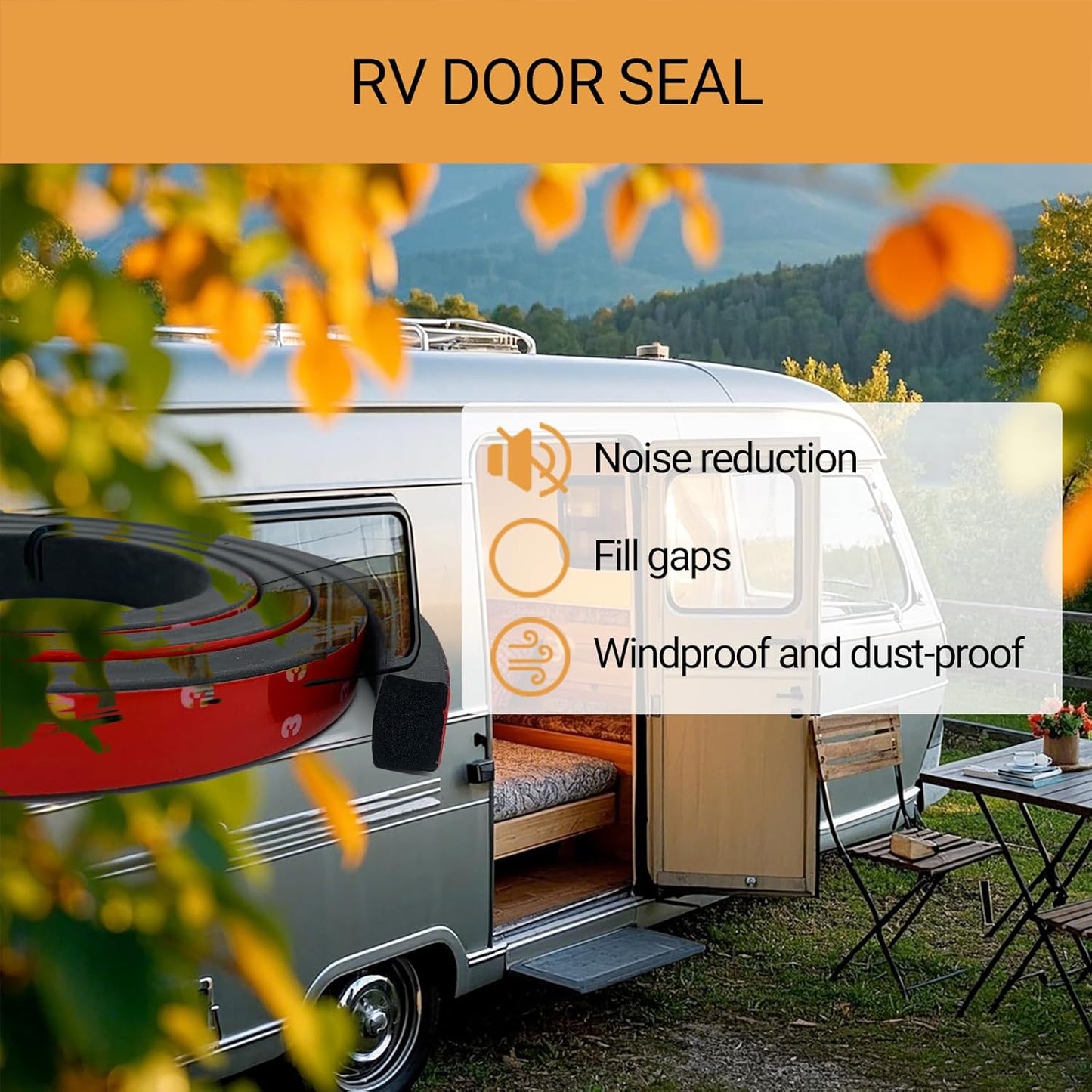 Rubber Weather Stripping, Rectangle Foam Seal Strip, Rubber Gasket for for Auto, Boat, Garage Door/Window, Machinery and More, W:0.75" x H:0.5", L:20Ft