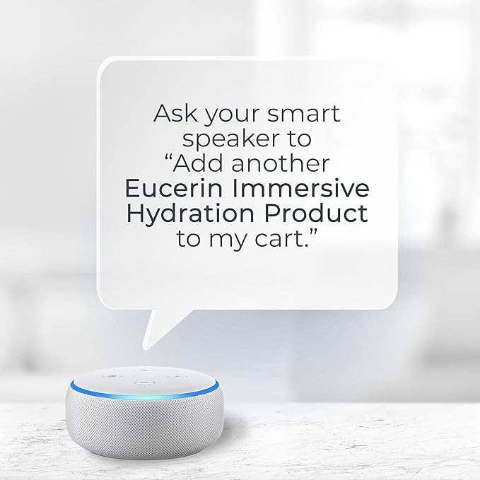 Eucerin Face Immersive Hydration Daily Face Lotion Broad Spectrum SPF 30 Sunscreen, Daily Moisturizer with Hyaluronic Acid Smooths Fine Lines and Wrinkles, 2.5 Fl Oz Bottle