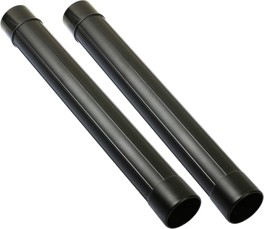 2.5 Inch Vacuum Extension Wands 19" Long for Shop Vac, Rigid, Vacmaster, Workshop & More | 2-Pack Wet or Dry Hose Extension, Compatible with 2 1/2" Vacuum Attachments and Accessories