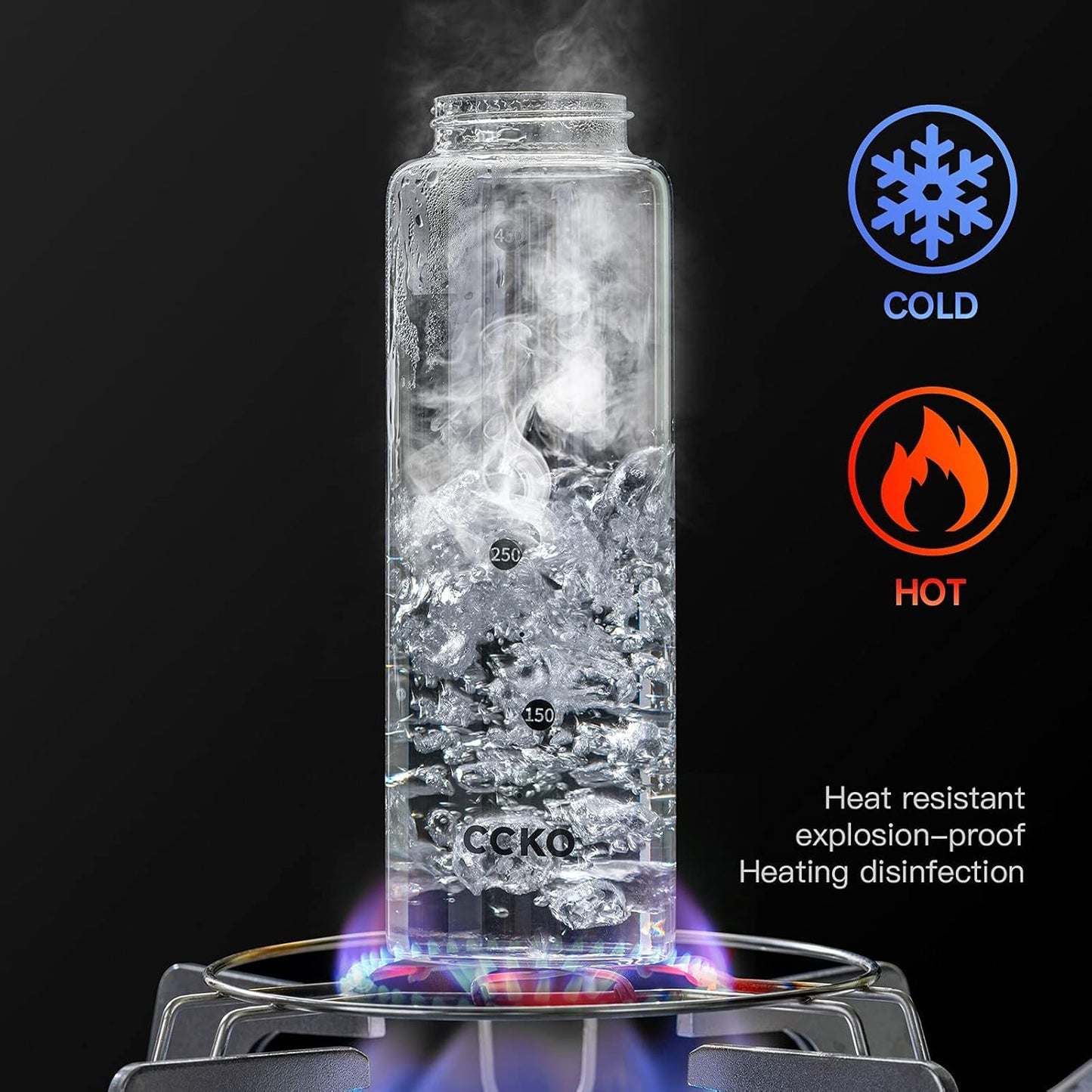 Glass Olive Oil Dispenser Bottle with Stainless Steel Spouts - Shatterproof 350ml Cooking Oil & Vinegar Cruet Bottle - Carafe for Kitchen