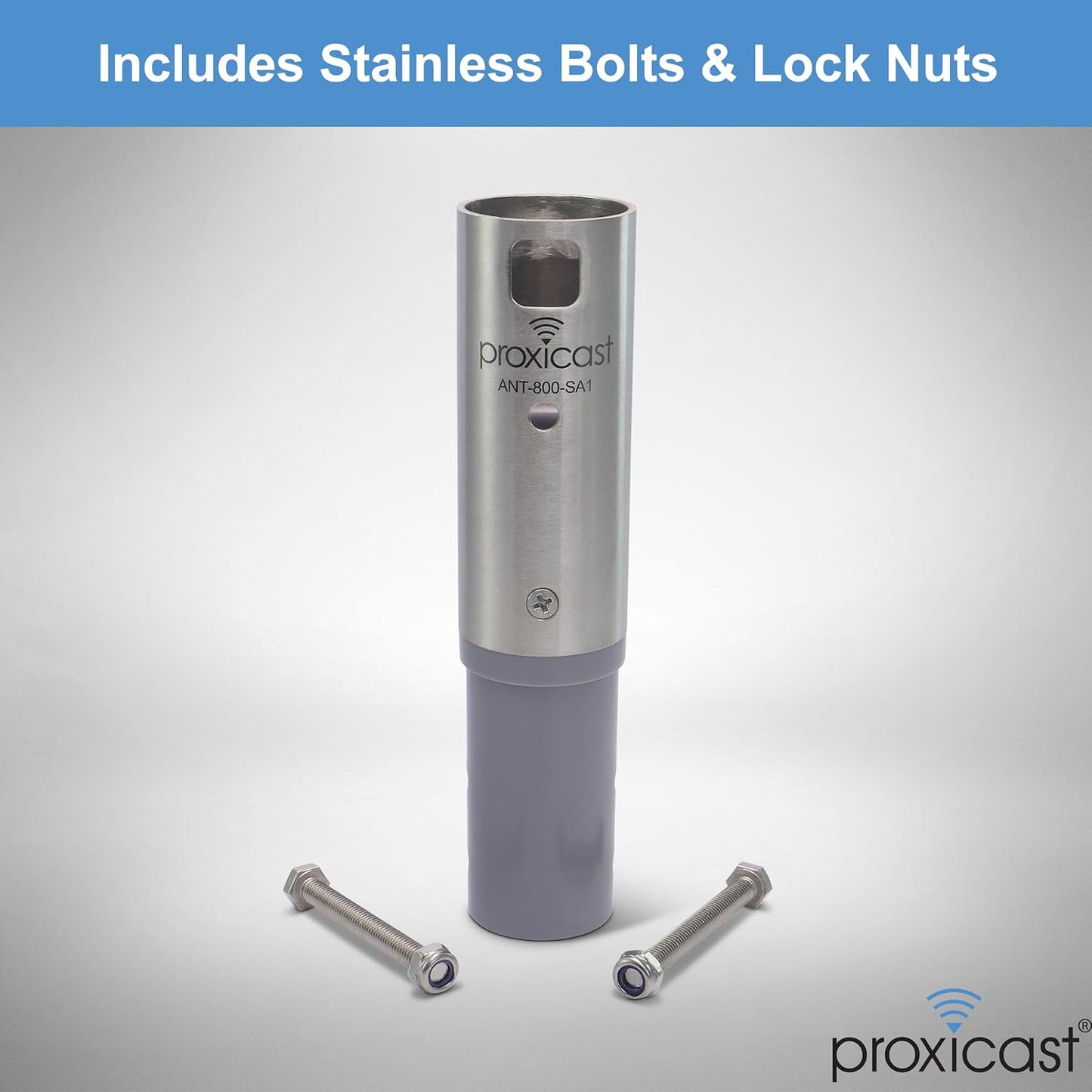 Proxicast Starlink Antenna Adapter for J-Max Antenna Mounts - Stainless Steel Coupler for V2 Rectangular Starlink Satellite Dish Antenna (ANT-800-SA1)