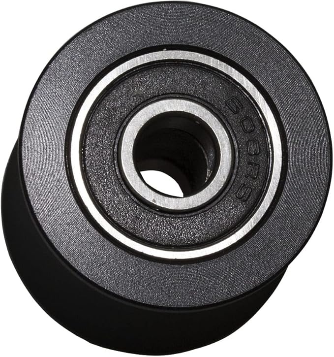 Total Gym Replacement Set of 4 Wheels/Rollers Compatible with Models DLX, DLX II, DLX III, Adv DLX, Pilates, Pilates Pro 2500, 3000, 4000，570, 2000 （Black）