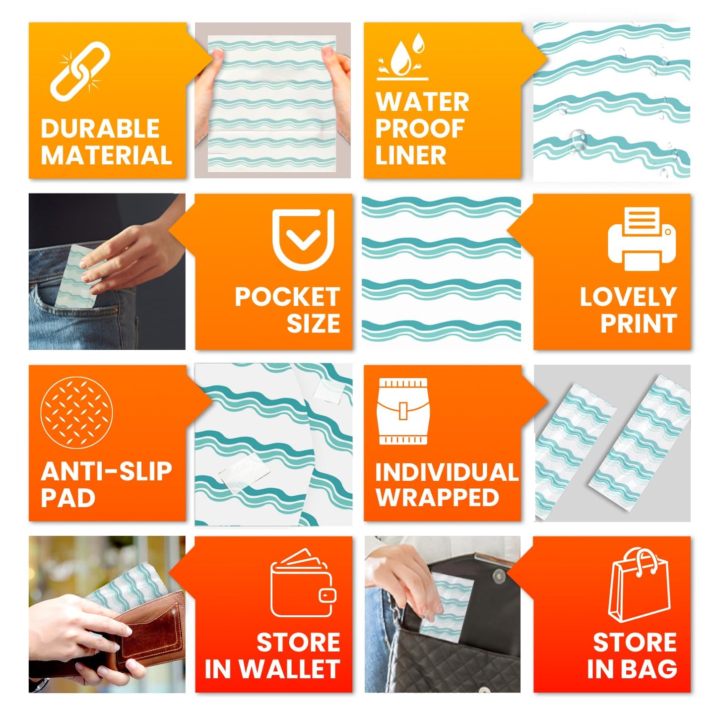 20 Extra Large Toilet Seat Covers Disposable for Kids & Adults-Toilet Covers Disposable for Travel-Toddler Toilet Seat Cover Liners for Potty Training-Individually Wrapped-Waterproof (Green)